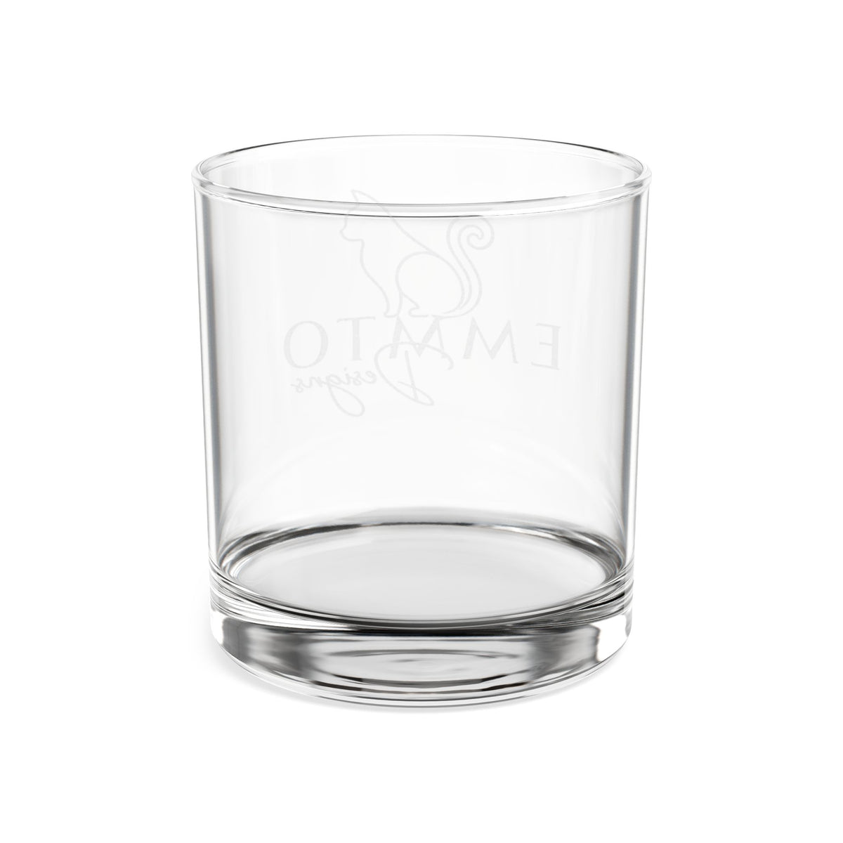 Engraved Whiskey Glass 10.5oz — Personalized Classic Rocks Glass